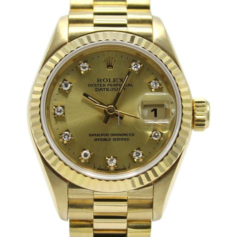 rolex ladies president 69178 champagne